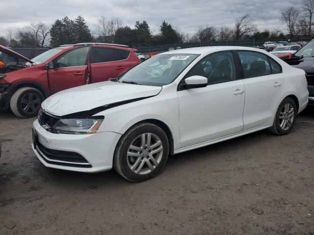 3VW2B7AJXJM234547 - 2018 VOLKSWAGEN JETTA S WHITE photo 1