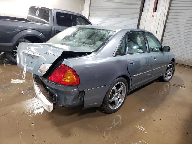 4T1BF28B62U245952 - 2002 TOYOTA AVALON XL BLUE photo 3