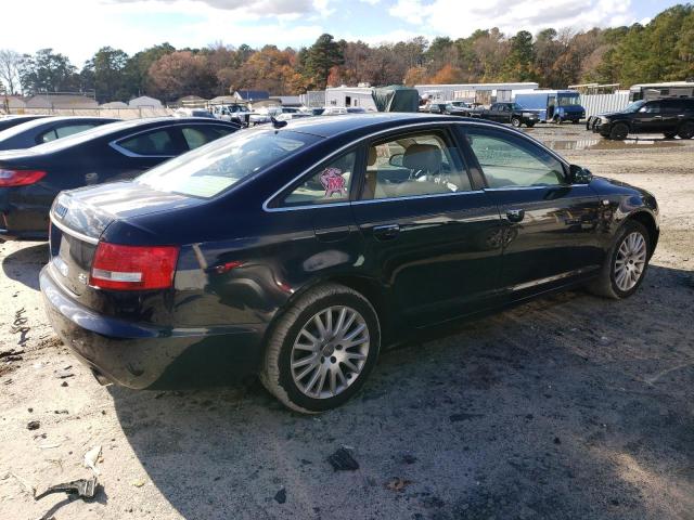 WAUDH74F57N149550 - 2007 AUDI A6 3.2 QUATTRO BLUE photo 3