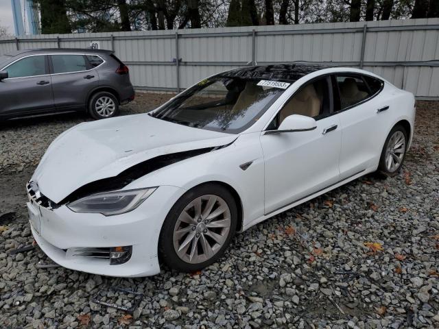 5YJSA1E24GF156155 - 2016 TESLA MODEL S თეთრი ფოტო 1