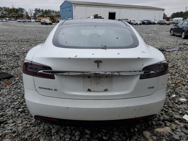 5YJSA1E24GF156155 - 2016 TESLA MODEL S თეთრი ფოტო 6