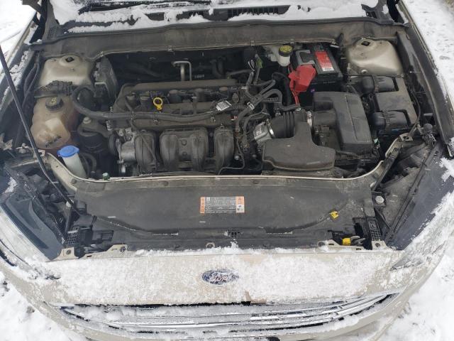 3FA6P0H73JR156483 - 2018 FORD FUSION SE TAN photo 11