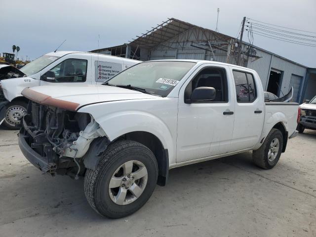 1N6AD07W99C424143 - 2009 NISSAN FRONTIER CREW CAB SE WHITE photo 1