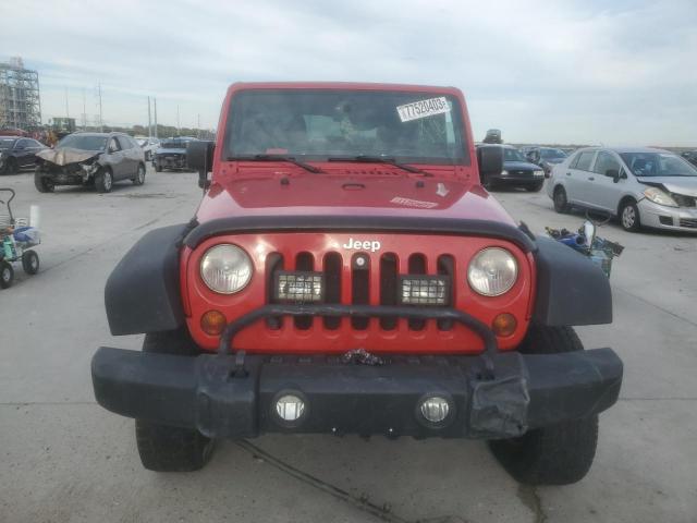 1C4AJWAG3CL160599 - 2012 JEEP WRANGLER SPORT RED photo 5