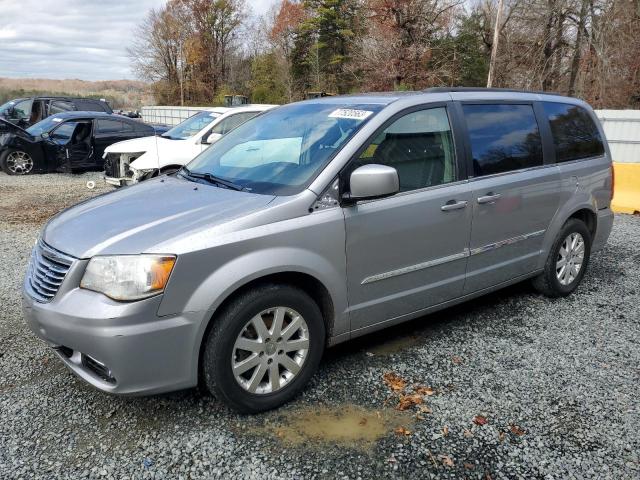 2C4RC1BG3ER156089 - 2014 CHRYSLER TOWN & COU TOURING SILVER photo 1