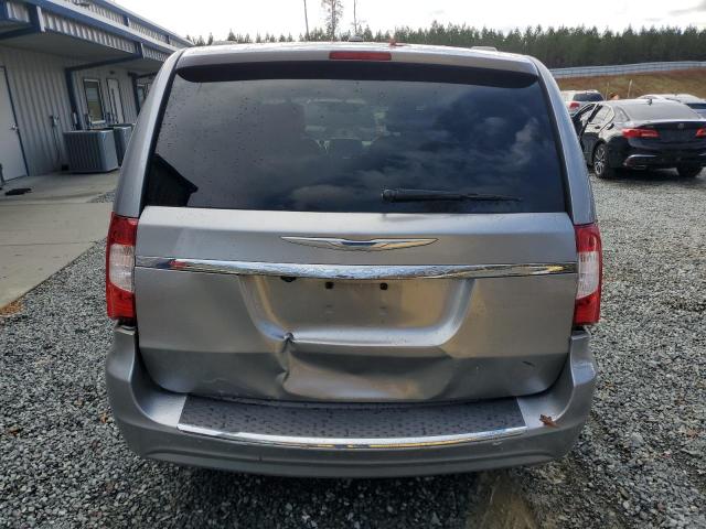 2C4RC1BG3ER156089 - 2014 CHRYSLER TOWN & COU TOURING SILVER photo 6