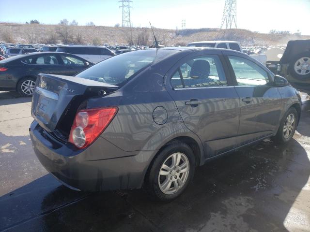 1G1JC5SH0D4159362 - 2013 CHEVROLET SONIC LT GRAY photo 3