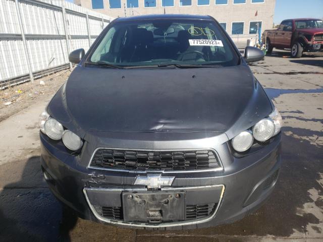 1G1JC5SH0D4159362 - 2013 CHEVROLET SONIC LT GRAY photo 5