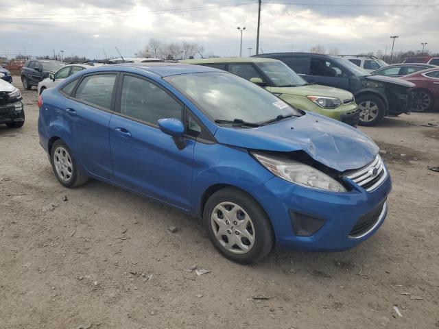 3FADP4BJ3BM238814 - 2011 FORD FIESTA SE BLUE photo 4