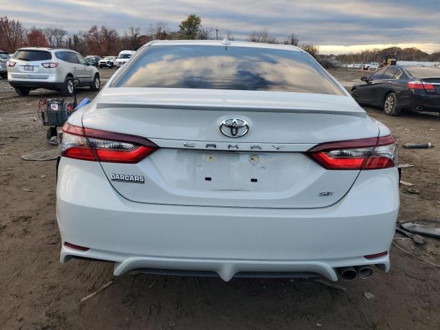 4T1S11AKXPU097847 - 2023 TOYOTA CAMRY SE NIGHT SHADE WHITE photo 6