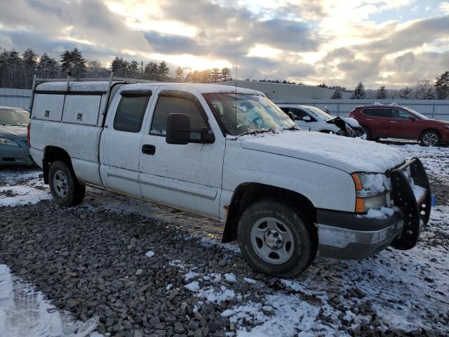 2GCEK19T731218867 - 2003 CHEVROLET SILVER1500 K1500 WHITE photo 4