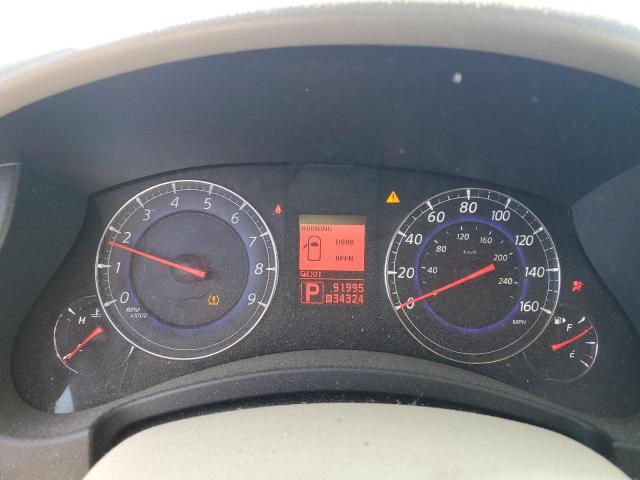 JNKAJ09F88M353002 - 2008 INFINITI EX35 BASE 棕色 照片 9