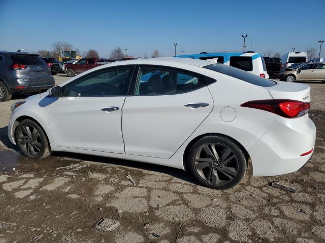 5NPDH4AE9EH488984 - 2014 HYUNDAI ELANTRA SE WHITE photo 2