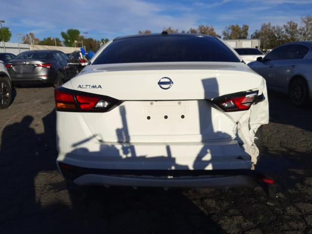 1N4BL4BV2KC216343 - 2019 NISSAN ALTIMA S WHITE photo 6