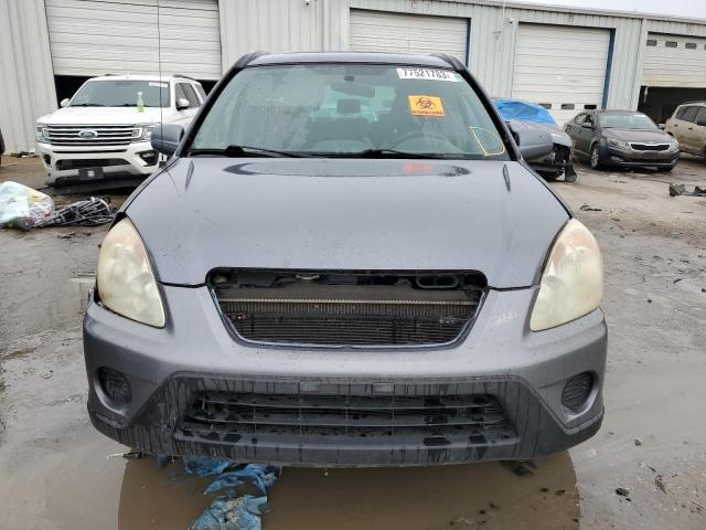 SHSRD78965U314468 - 2005 HONDA CR-V SE BLUE photo 5