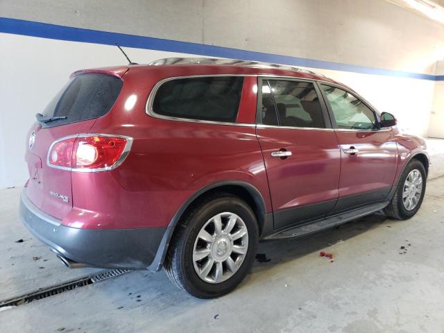 5GAKVDED1CJ285191 - 2012 BUICK ENCLAVE RED photo 3