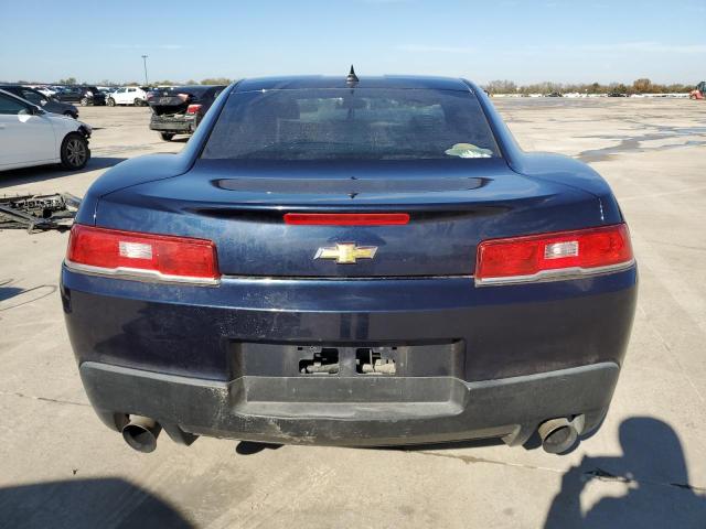 2G1FB1E30F9245188 - 2015 CHEVROLET CAMARO LS BLUE photo 6