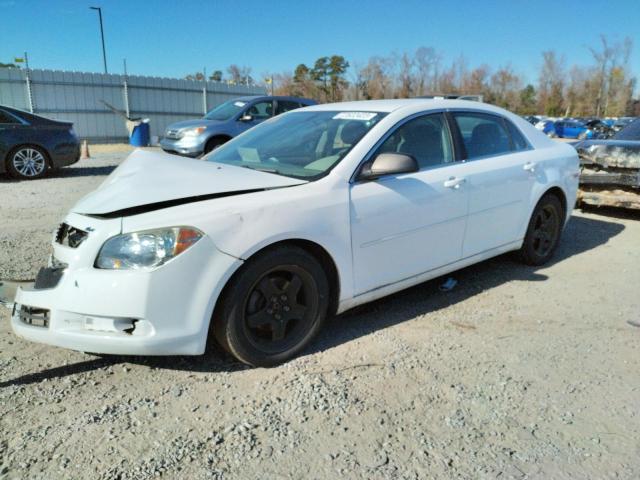 1G1ZA5EU7CF392756 - 2012 CHEVROLET MALIBU 4D LS WHITE photo 1