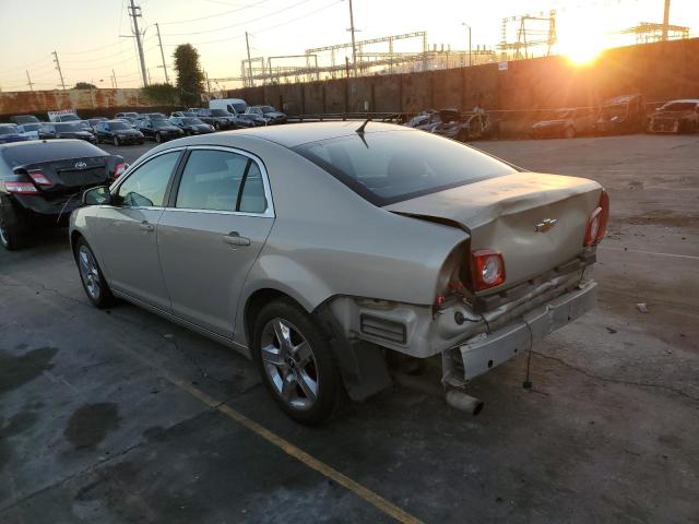 1G1ZC5EB9AF211579 - 2010 CHEVROLET MALIBU 1LT BEIGE photo 2