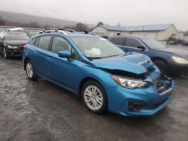 4S3GTAB60J3734053 - 2018 SUBARU IMPREZA PREMIUM BLUE photo 4