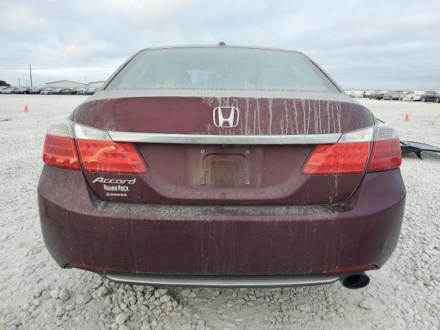 1HGCR2F80DA149876 - 2013 HONDA ACCORD EXL MAROON photo 6