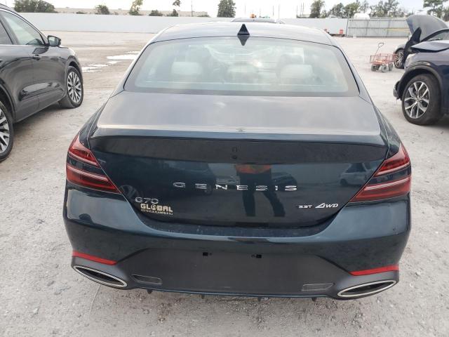 KMTG54TE6NU098953 - 2022 GENESIS G70 BASE BLACK photo 6