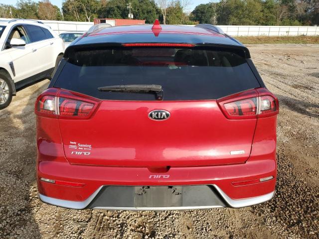 KNDCC3LC8H5072395 - 2017 KIA NIRO EX RED photo 6