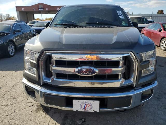 1FTEX1EP8FKE44303 - 2015 FORD F150 SUPER CAB GRAY photo 5