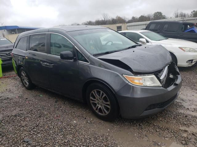 5FNRL5H64CB047395 - 2012 HONDA ODYSSEY EXL GRAY photo 4