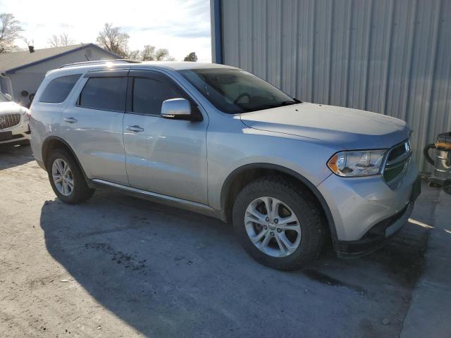 1C4RDJDG6CC107551 - 2012 DODGE DURANGO CREW SILVER photo 4