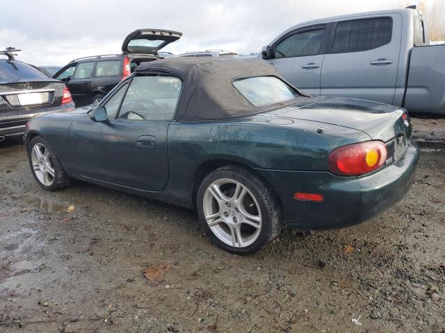JM1NB3535Y0140562 - 2000 MAZDA MX-5 MIATA BASE GREEN photo 2