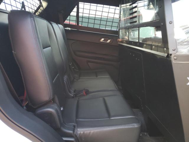 1FM5K8AR3KGA19949 - 2019 FORD EXPLORER POLICE INTERCEPTOR Weiß Foto 10