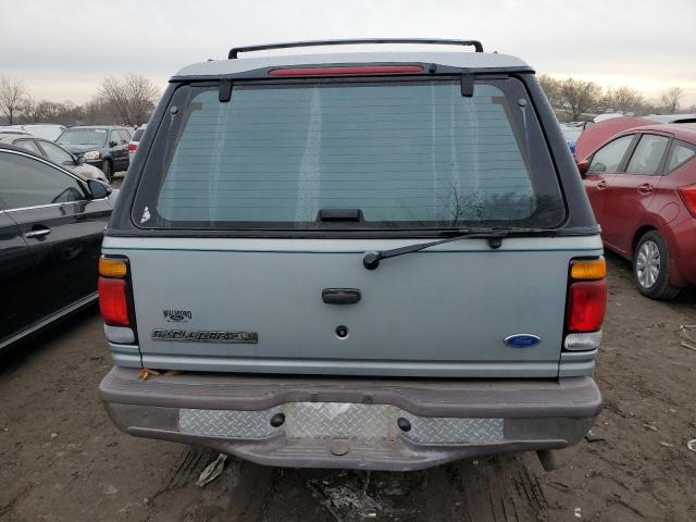 1FMDU34X8SZB83088 - 1995 FORD EXPLORER TEAL photo 6