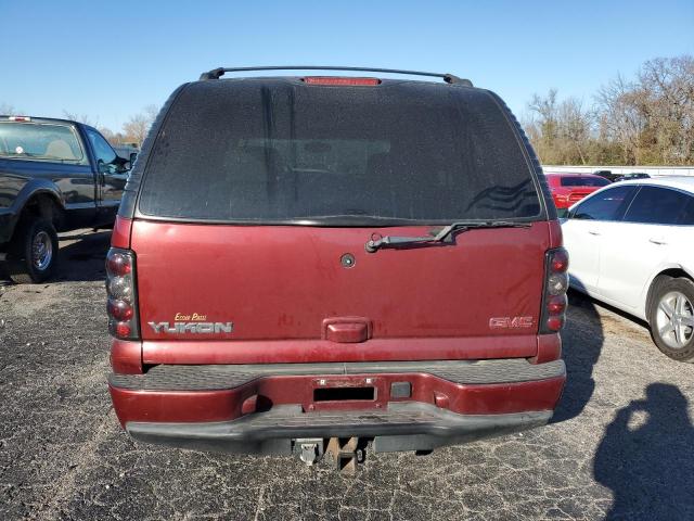 1GKEK63U83J119998 - 2003 GMC YUKON DENALI BURGUNDY photo 6