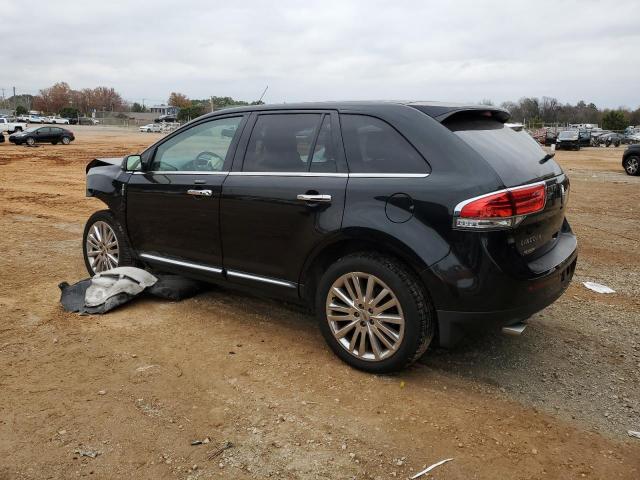 2LMDJ6JK2DBL48503 - 2013 LINCOLN MKX BLACK photo 2