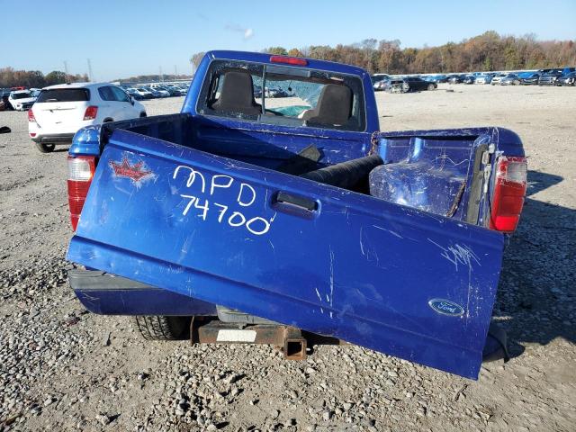 1FTYR10U15PA25537 - 2005 FORD RANGER BLUE photo 6