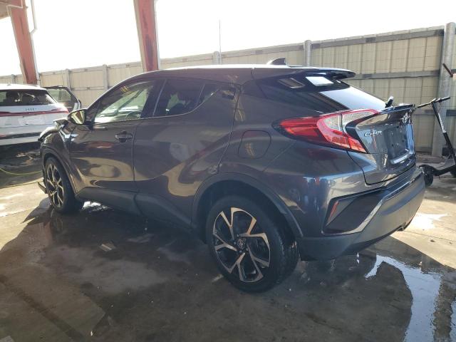 JTNKHMBX4K1016455 - 2019 TOYOTA C-HR XLE GRAY photo 2