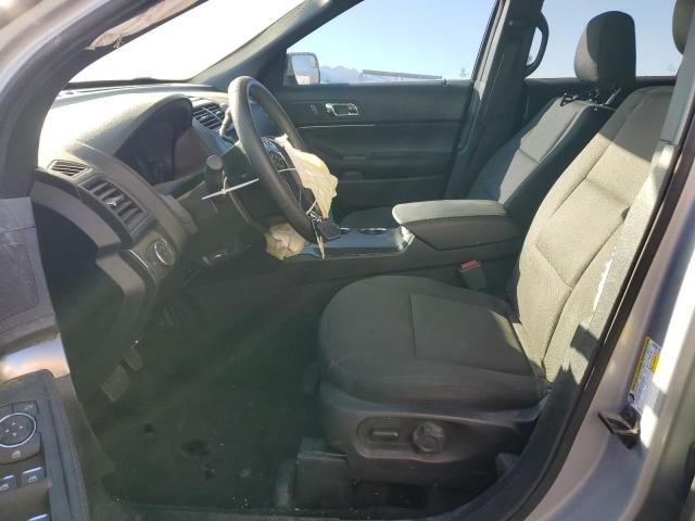 1FM5K8AR5JGB34776 - 2018 FORD EXPLORER POLICE INTERCEPTOR SILVER photo 7