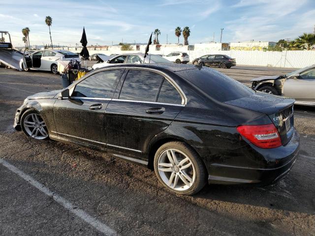 WDDGF4HB9EG233941 - 2014 MERCEDES-BENZ C 250 BLACK photo 2