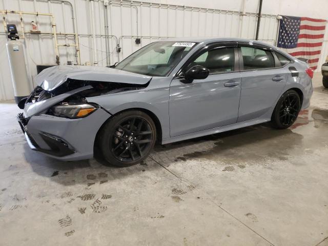 2HGFE2F57PH547123 - 2023 HONDA CIVIC SPORT Сұр фото 1