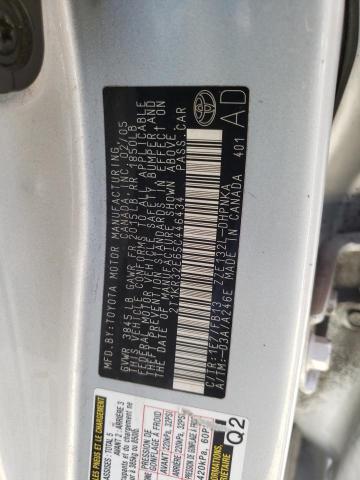 2T1KR32E65C446434 - 2005 TOYOTA COROLLA MA XR GRAY photo 12