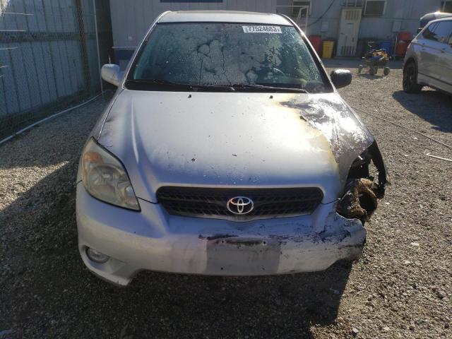 2T1KR32E65C446434 - 2005 TOYOTA COROLLA MA XR GRAY photo 5