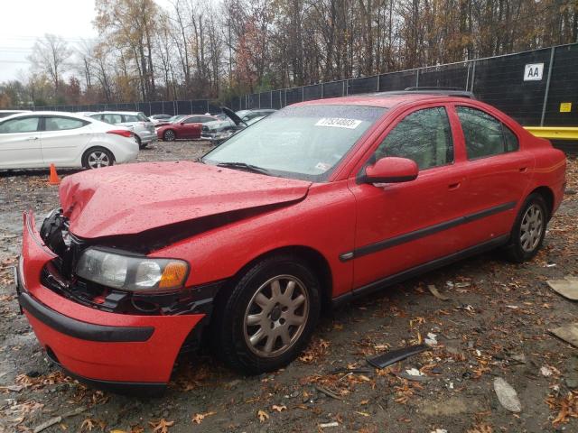 YV1RS61R512077948 - 2001 VOLVO S60 RED photo 1