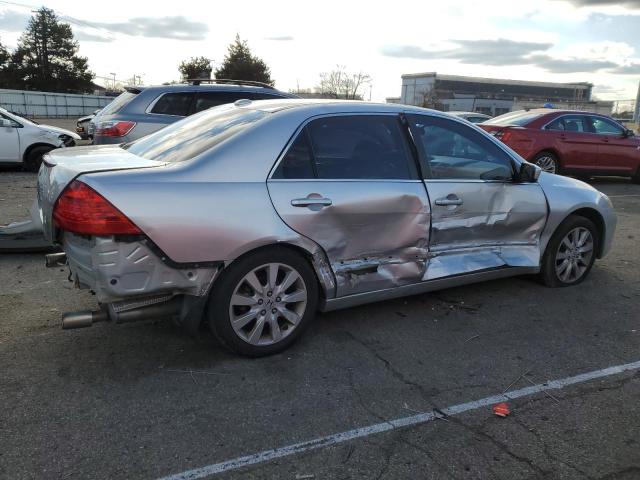 1HGCM66577A001174 - 2007 HONDA ACCORD EX SILVER photo 3