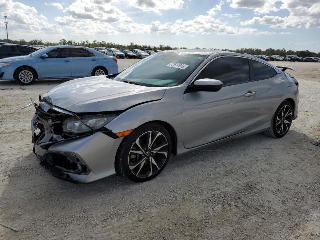 2HGFC3A56JH752250 - 2018 HONDA CIVIC SI SILVER photo 1