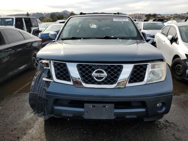 5N1AR18U55C707345 - 2005 NISSAN PATHFINDER LE 蓝色 照片 5