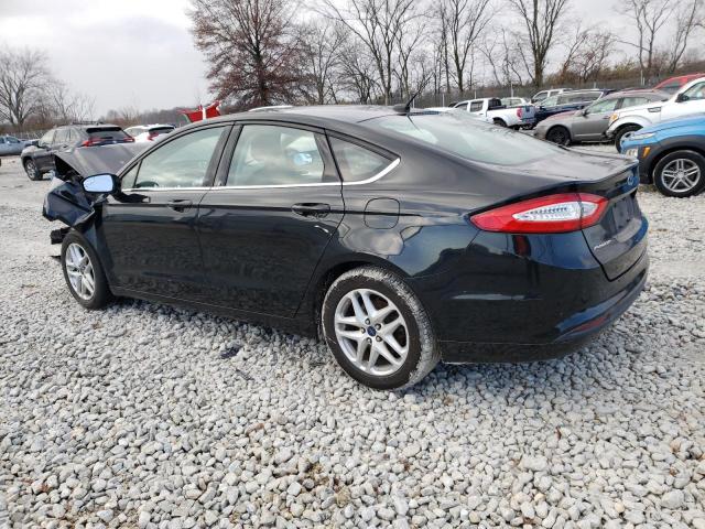 3FA6P0HD1ER297483 - 2014 FORD FUSION SE BLACK photo 2