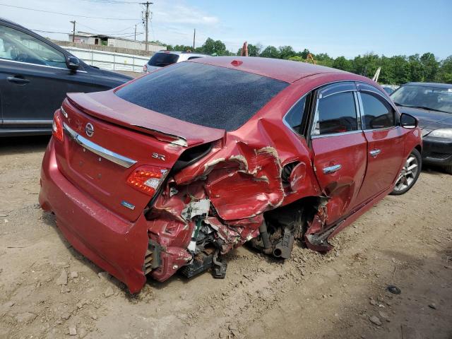 3N1AB7AP3DL678191 - 2013 NISSAN SENTRA S RED photo 3