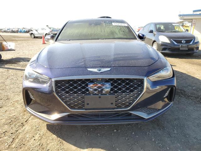 KMTG34LE3KU024956 - 2019 GENESIS G70 PRESTIGE BLUE photo 5