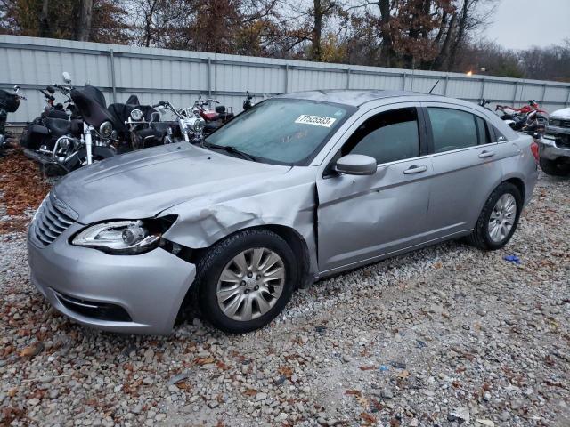 1C3CCBAB2EN142137 - 2014 CHRYSLER 200 LX SILVER photo 1